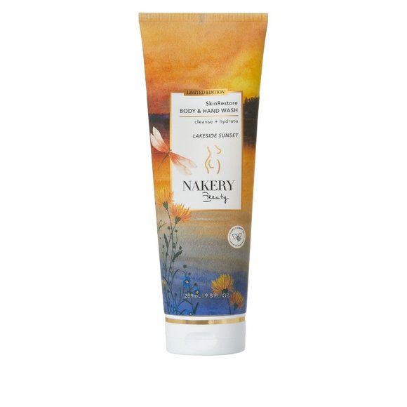 (NWT)  Nakery Beauty SkinRestore Lakeside Sunset Body & Hand Wash, 9.8 fl oz - Picture 1 of 4